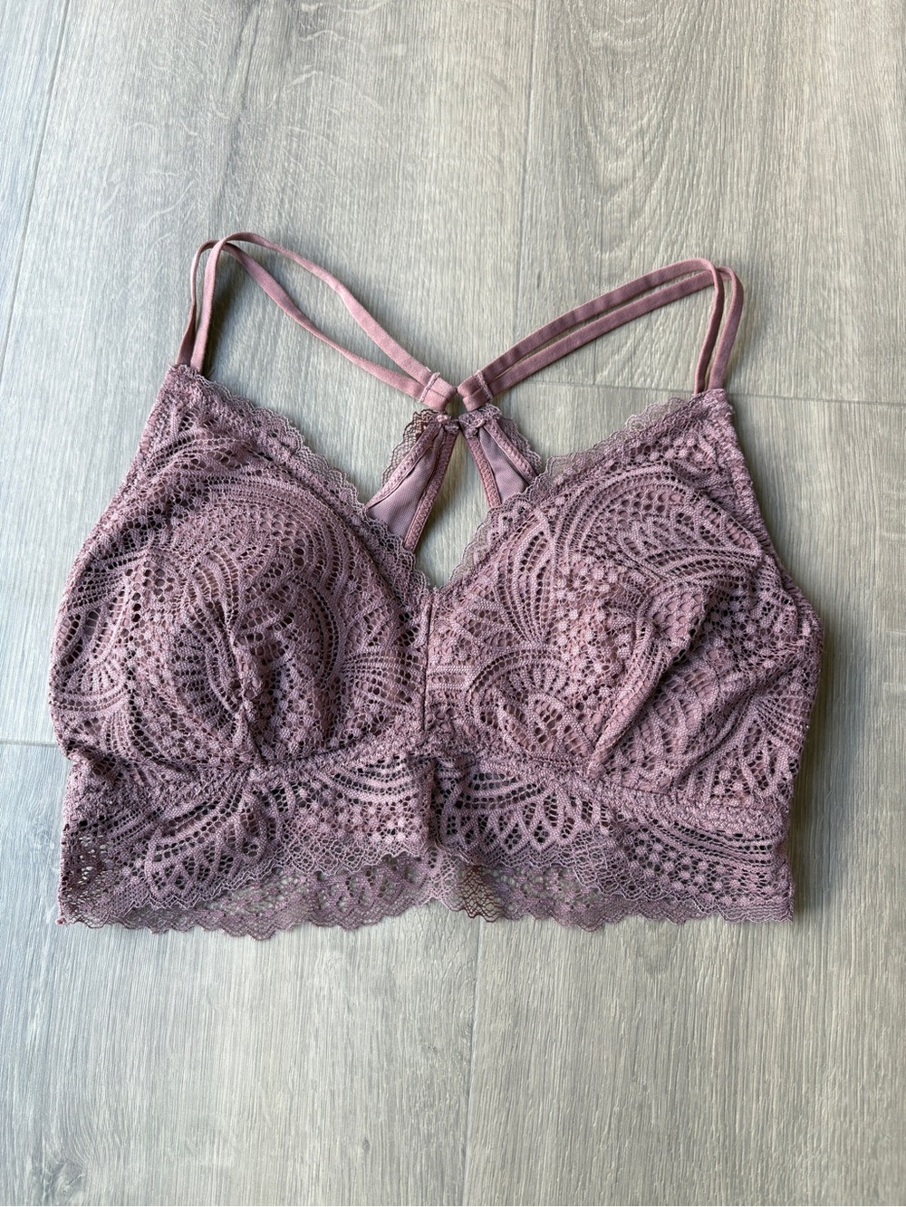 Maurices Bralette in Mauve